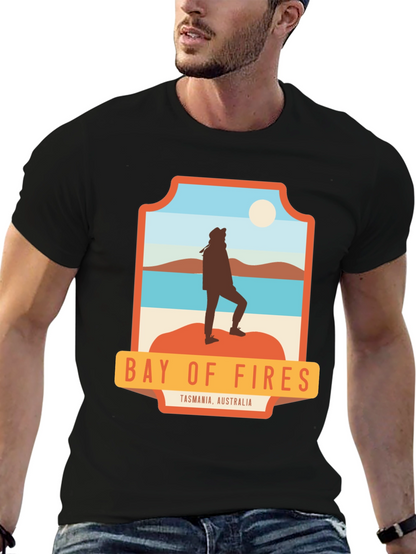 Camiseta Hombre Bay of Fires Tasmania Australia