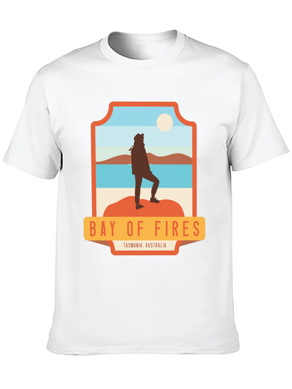 Camiseta Hombre Bay of Fires Tasmania Australia