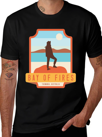 Camiseta Hombre Bay of Fires Tasmania Australia