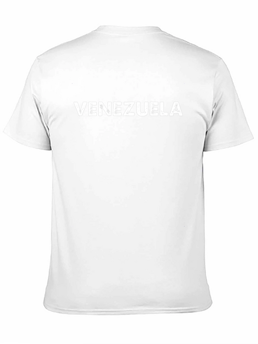 Camiseta Negra Venezuela - Diseño Casual y Confortable