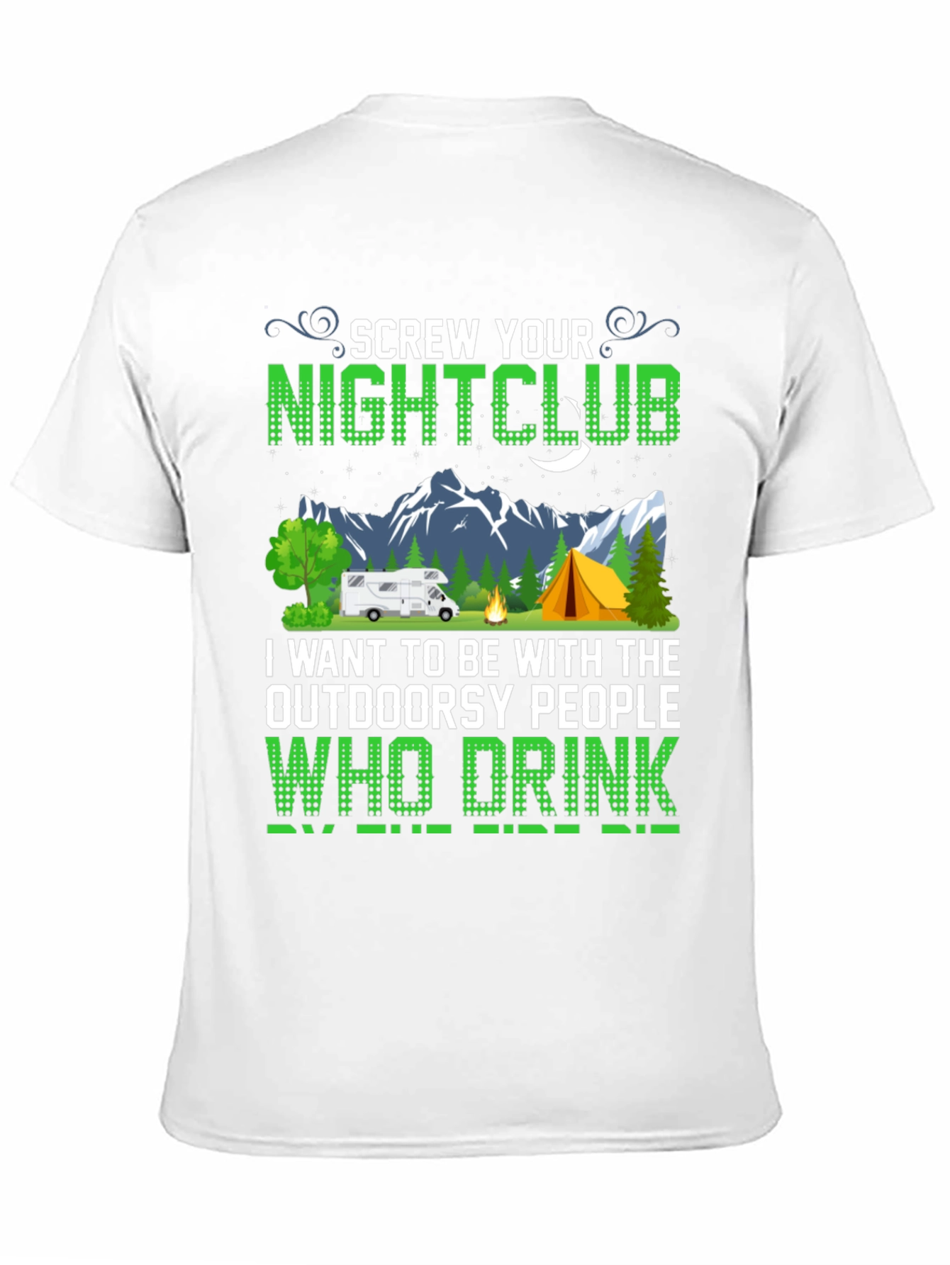 Camiseta Negra Screw Your Nightclub