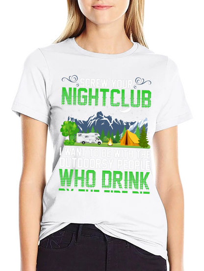 Camiseta Negra Screw Your Nightclub
