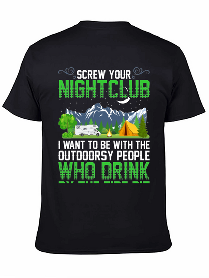 Camiseta Negra Screw Your Nightclub