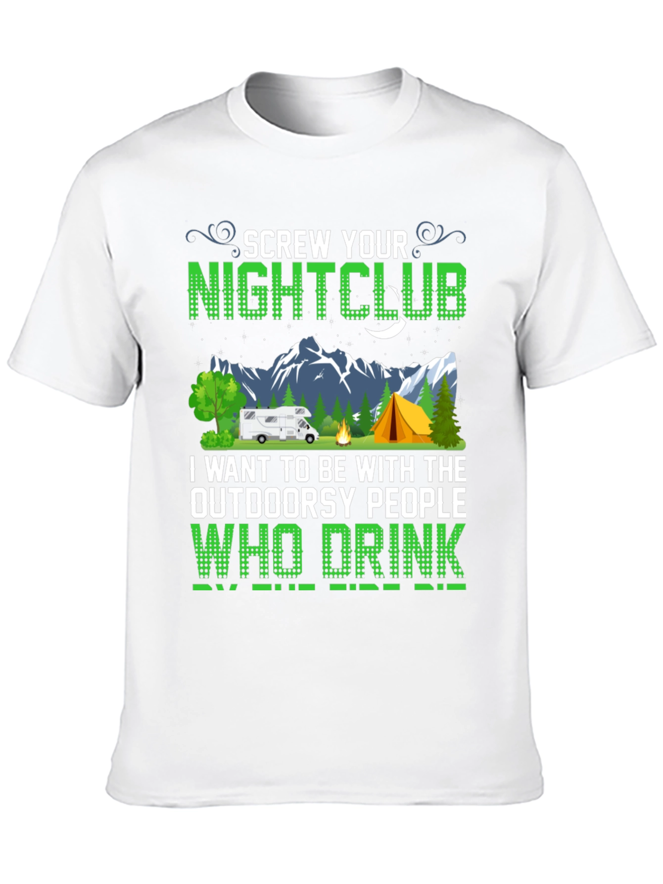 Camiseta Negra Screw Your Nightclub