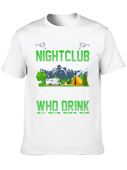 Camiseta Negra Screw Your Nightclub