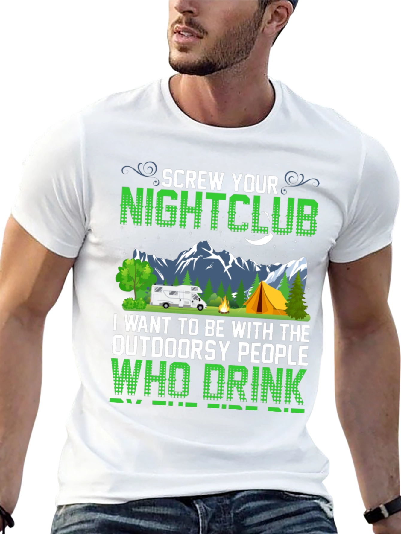 Camiseta Negra Screw Your Nightclub