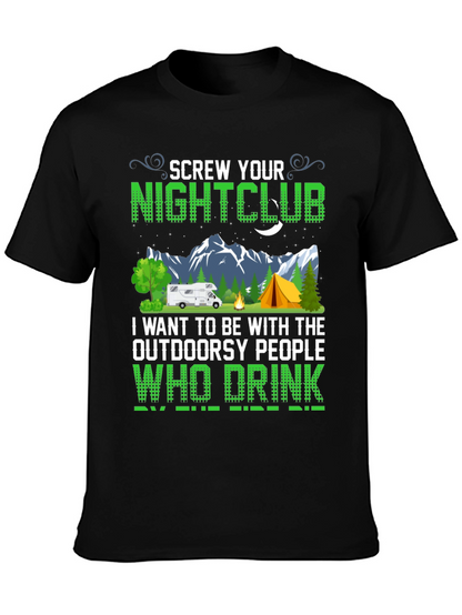 Camiseta Negra Screw Your Nightclub