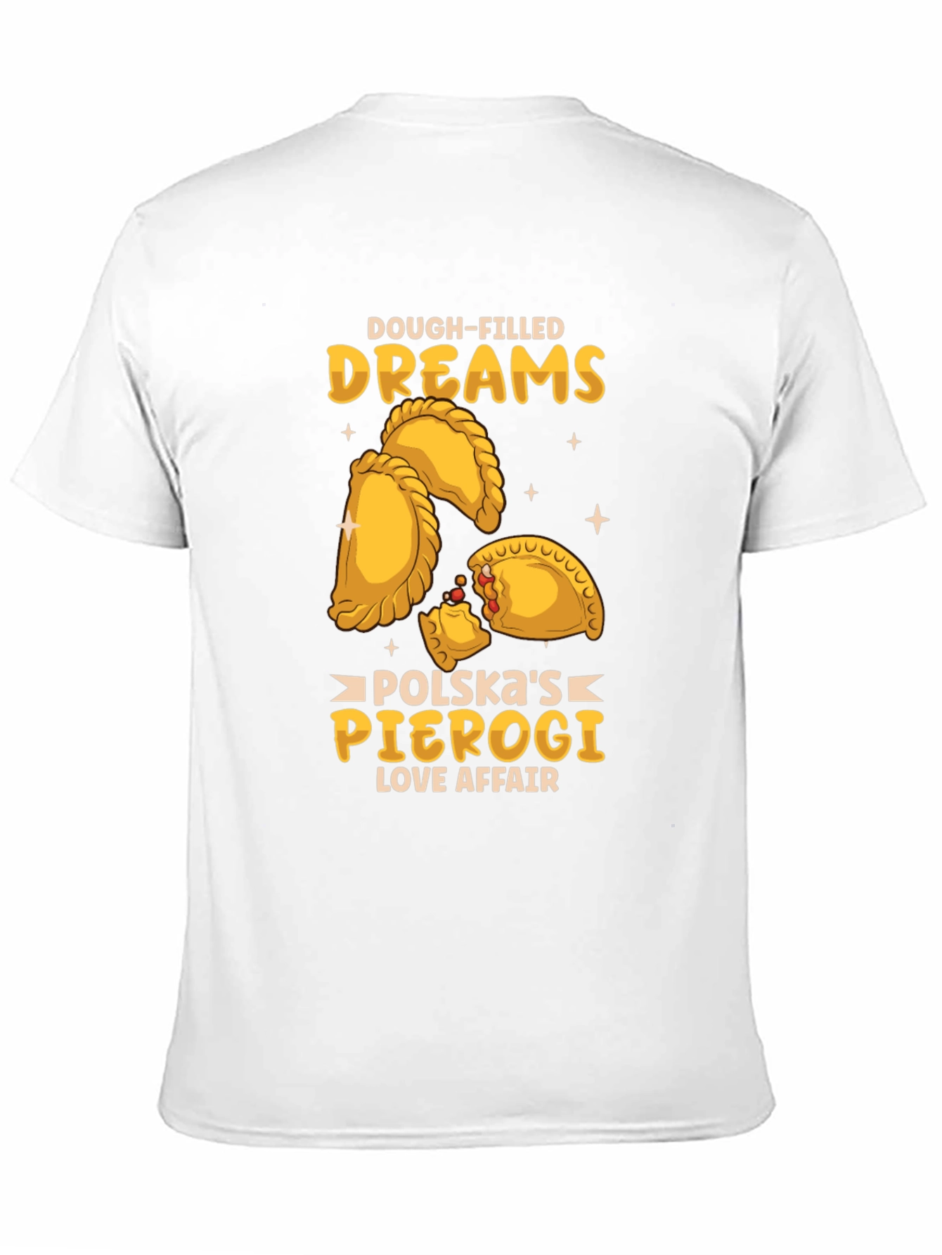 Camiseta Negra Sueños de Pierogi Polacos
