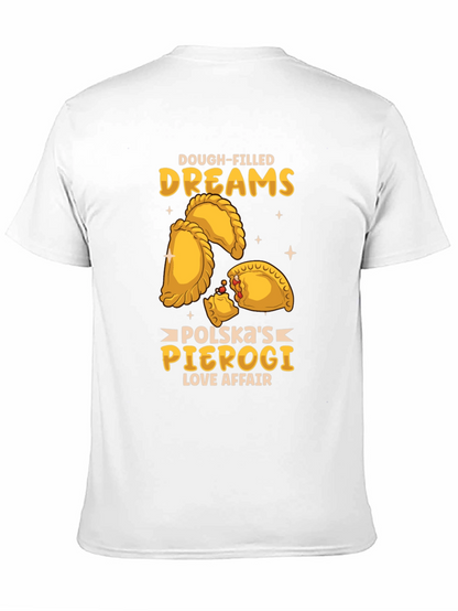Camiseta Negra Sueños de Pierogi Polacos