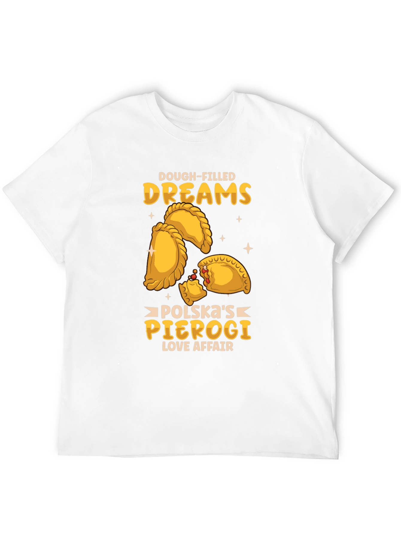 Camiseta Negra Sueños de Pierogi Polacos