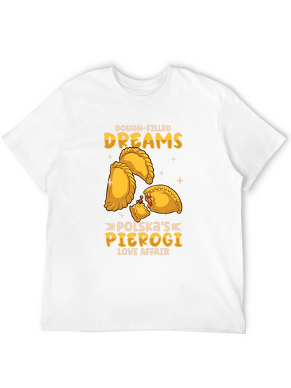 Camiseta Negra Sueños de Pierogi Polacos