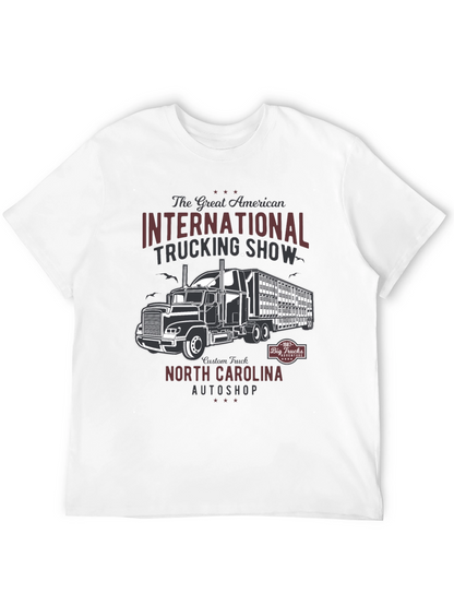 Camiseta Negra Trucking Show Americana