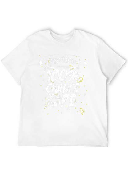 Camiseta Negra Divertida - 100% Posibilidad de Diversión