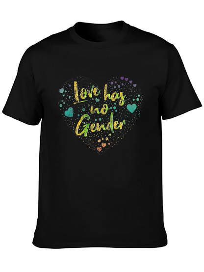 Camiseta Unisex Love has no Gender Orgullo LGBTQ+