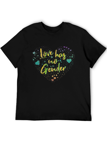 Camiseta Unisex Love has no Gender Orgullo LGBTQ+