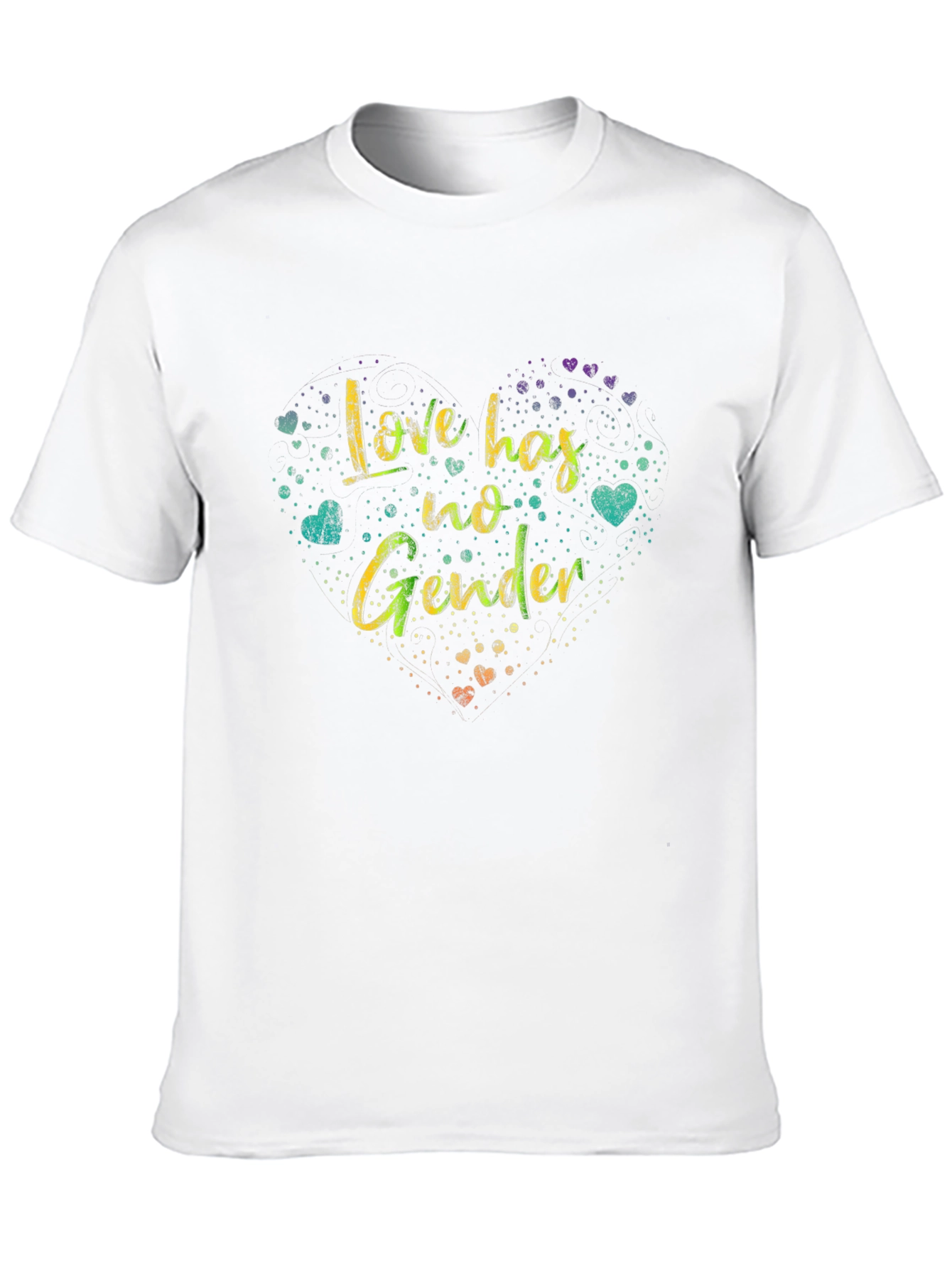 Camiseta Unisex Love has no Gender Orgullo LGBTQ+