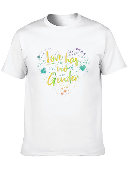 Camiseta Unisex Love has no Gender Orgullo LGBTQ+