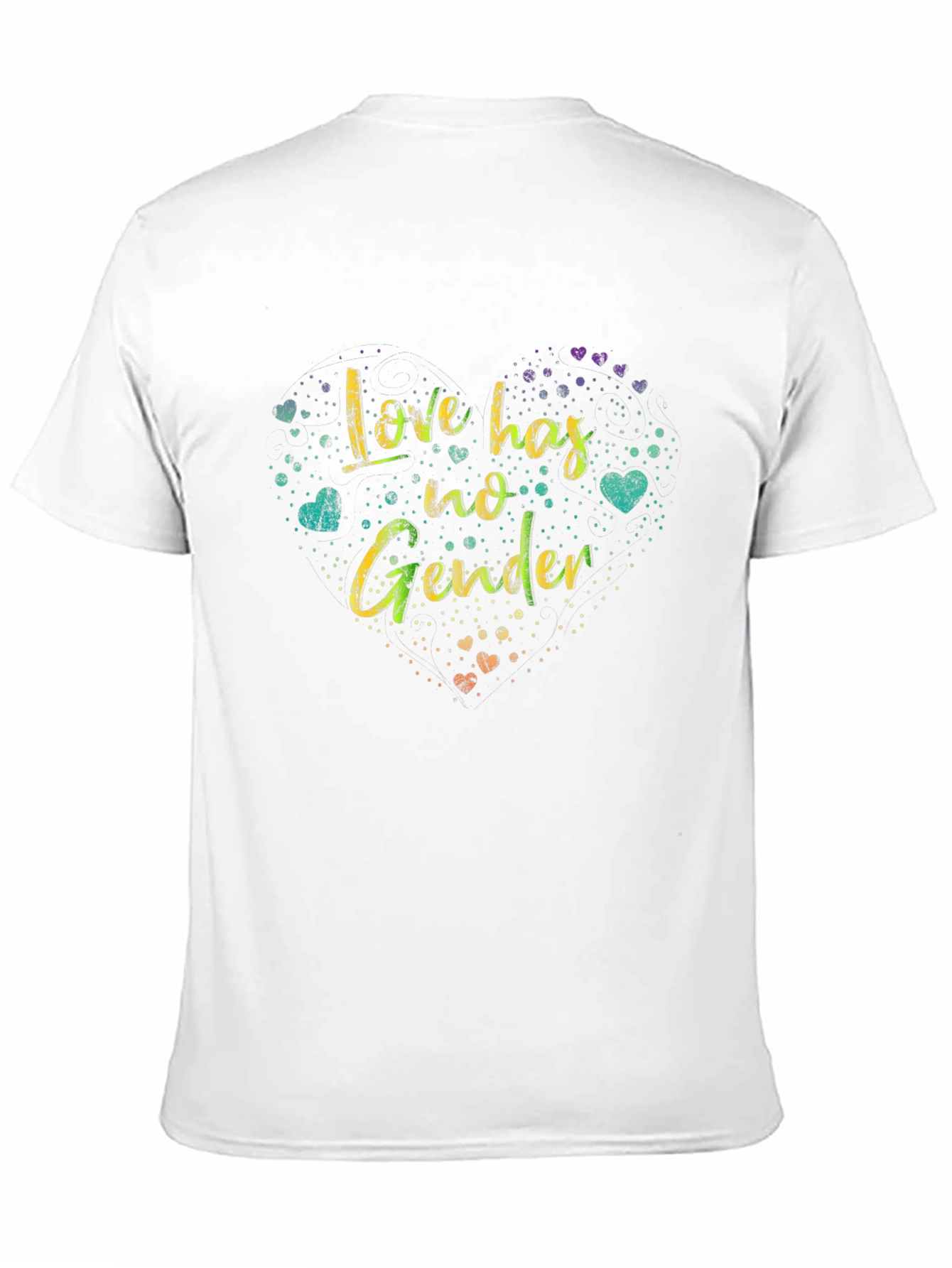 Camiseta Unisex Love has no Gender Orgullo LGBTQ+
