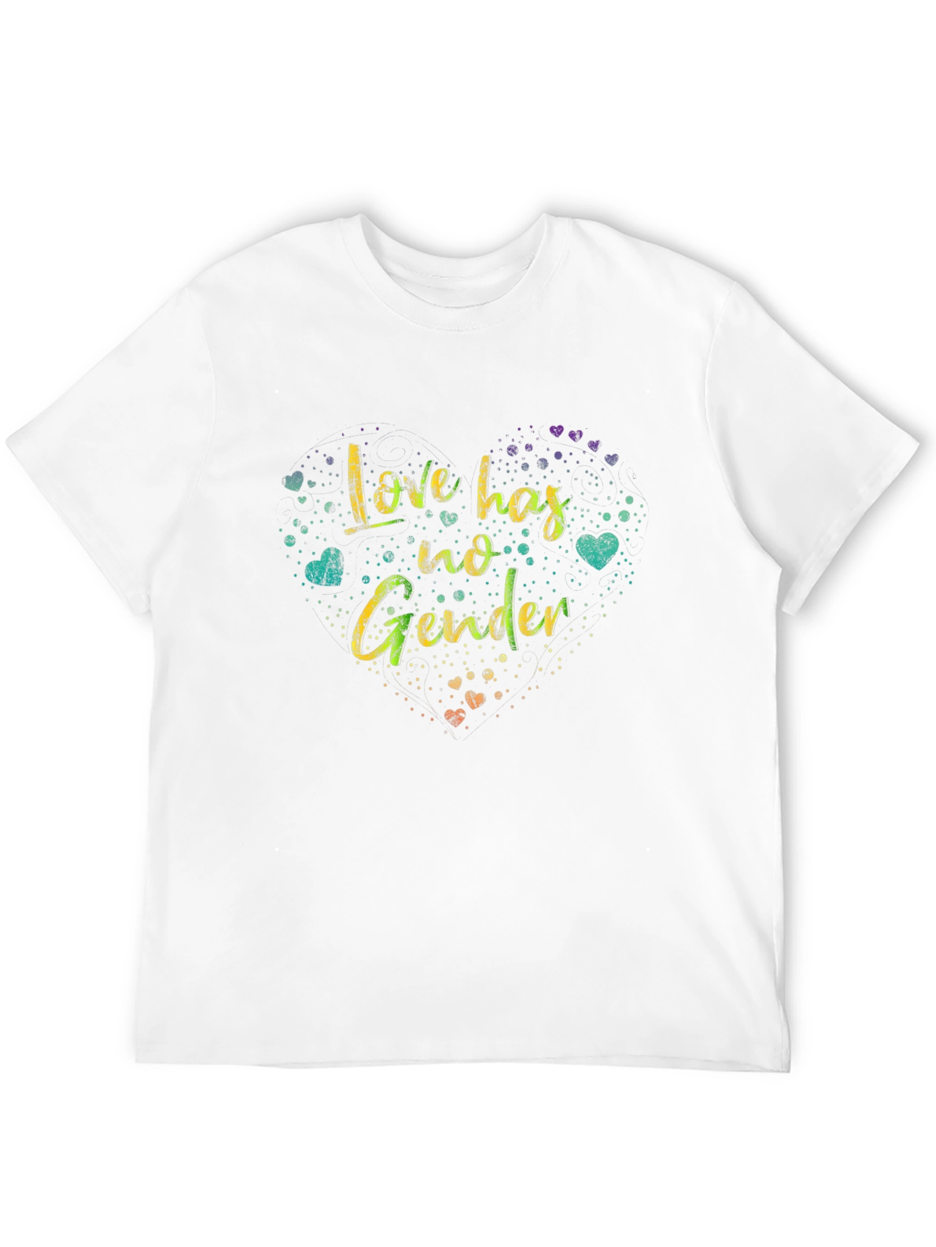 Camiseta Unisex Love has no Gender Orgullo LGBTQ+