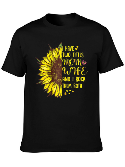 Camiseta Mujer: Mamá Esposa ¡Lo Rifa!