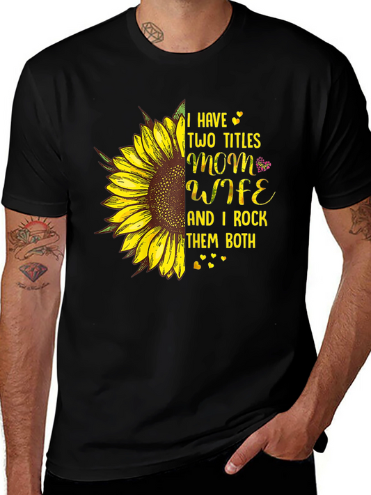 Camiseta Mujer: Mamá Esposa ¡Lo Rifa!