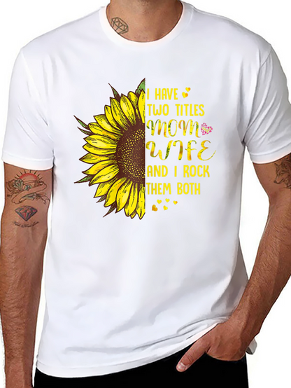 Camiseta Mujer: Mamá Esposa ¡Lo Rifa!
