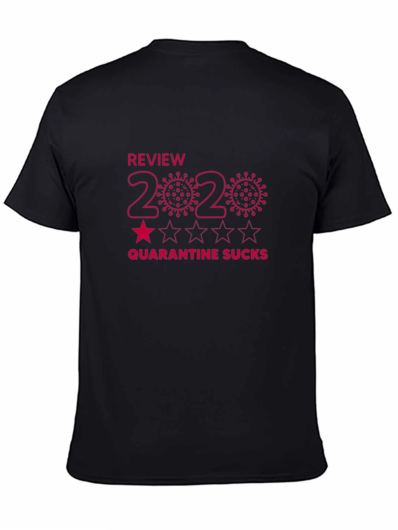 Camiseta Negra Review 2020 Quarantine Sucks