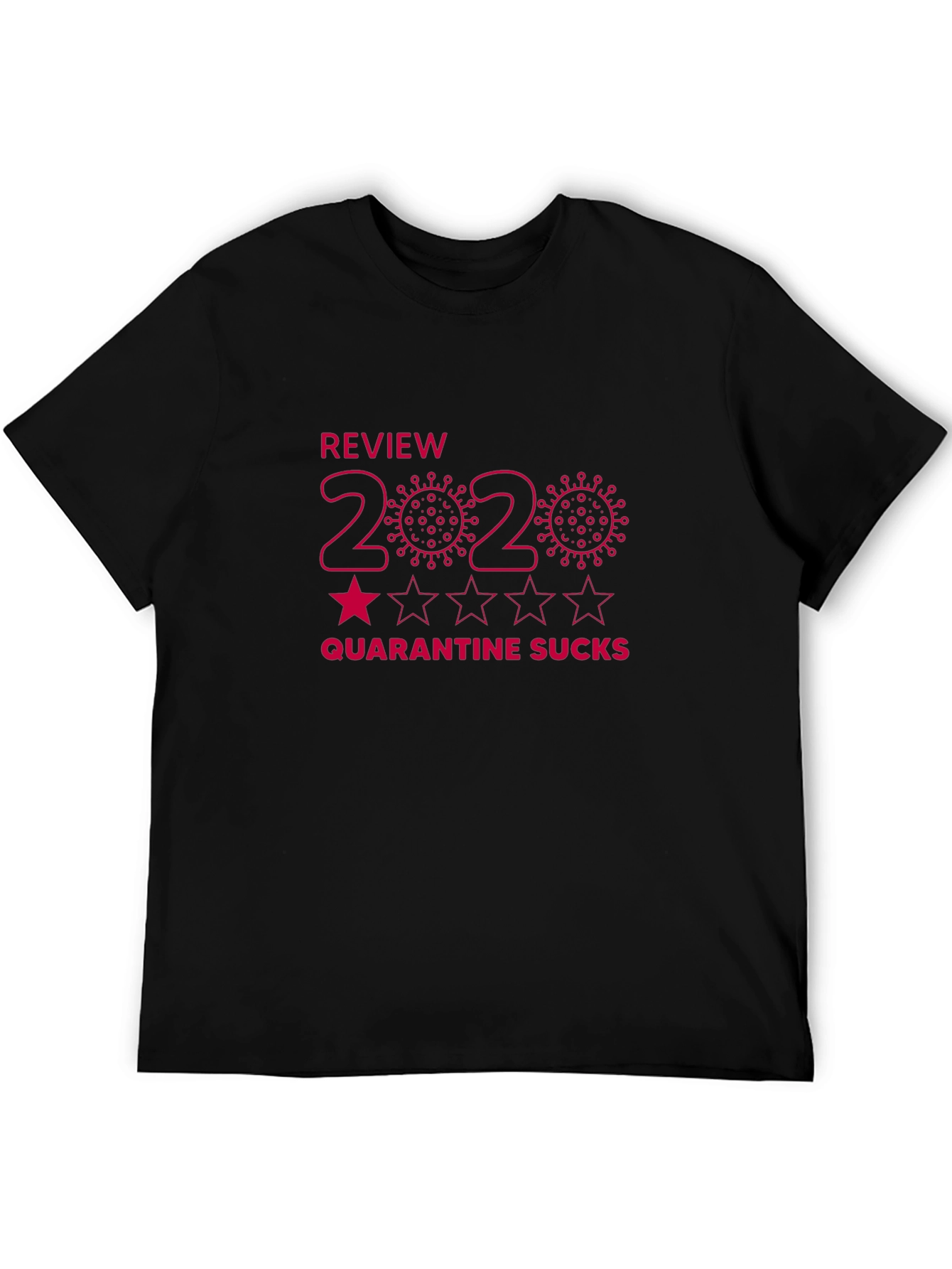 Camiseta Negra Review 2020 Quarantine Sucks
