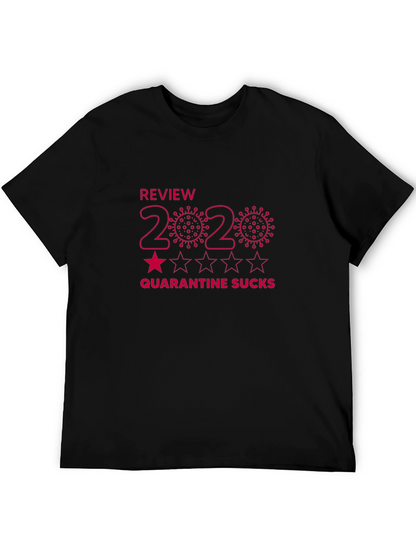 Camiseta Negra Review 2020 Quarantine Sucks