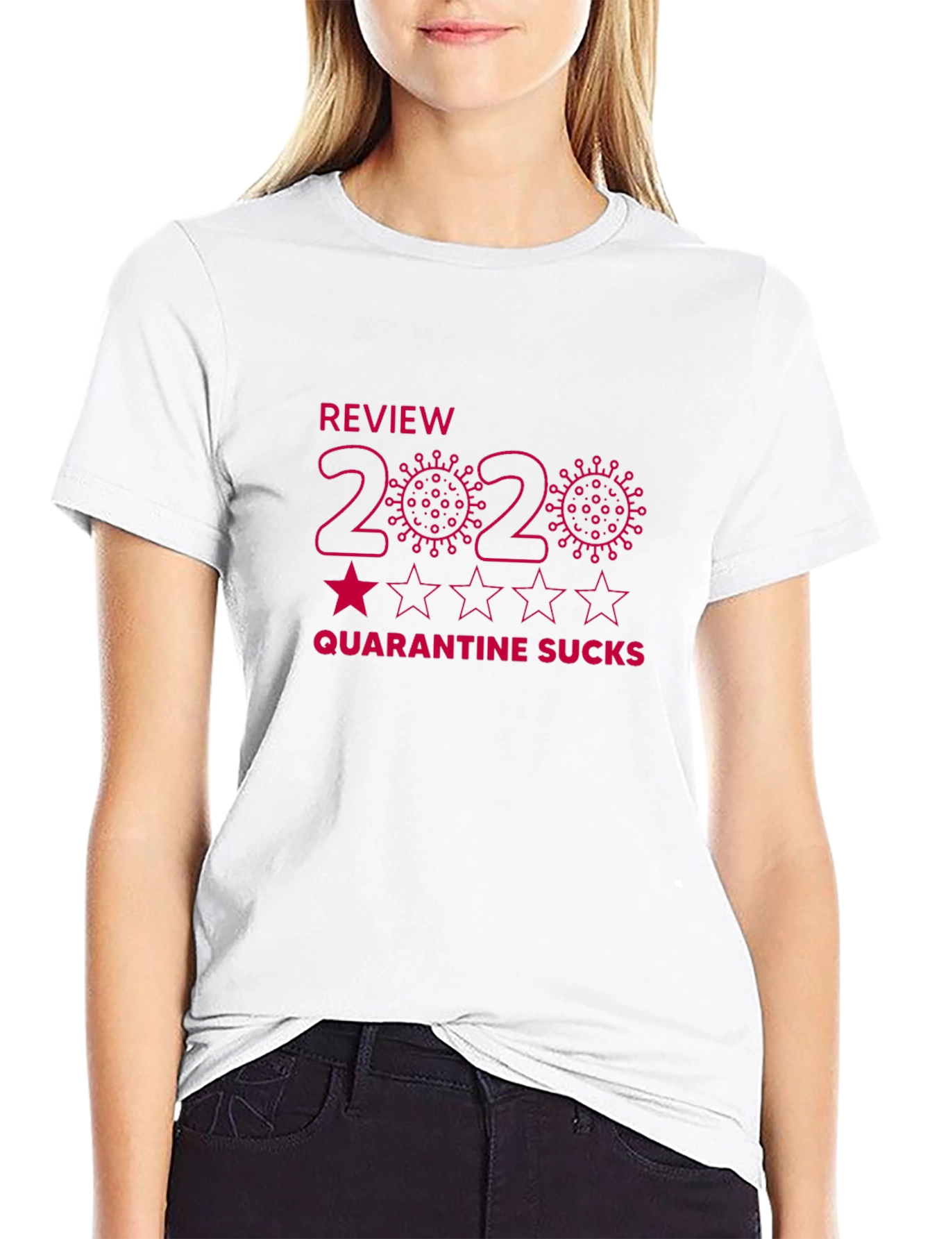 Camiseta Negra Review 2020 Quarantine Sucks
