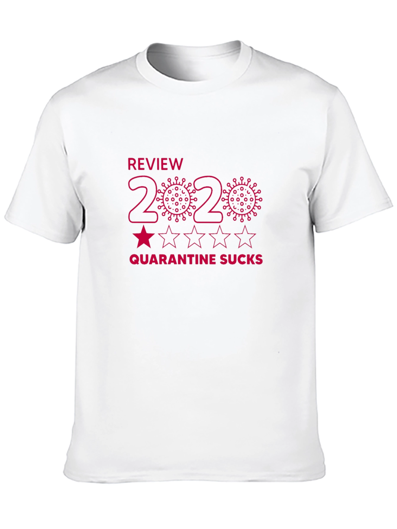 Camiseta Negra Review 2020 Quarantine Sucks