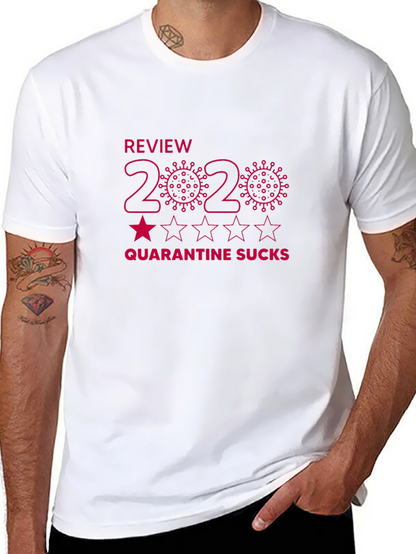 Camiseta Negra Review 2020 Quarantine Sucks