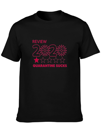 Camiseta Negra Review 2020 Quarantine Sucks