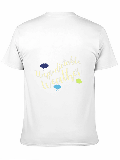 Camiseta Negra Hombre Tiempo Impredecible