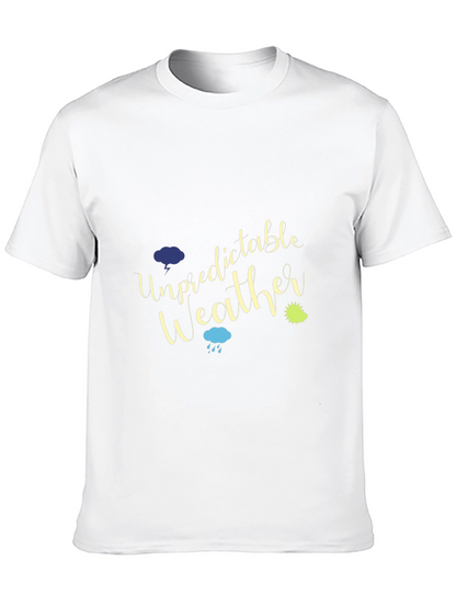 Camiseta Negra Hombre Tiempo Impredecible