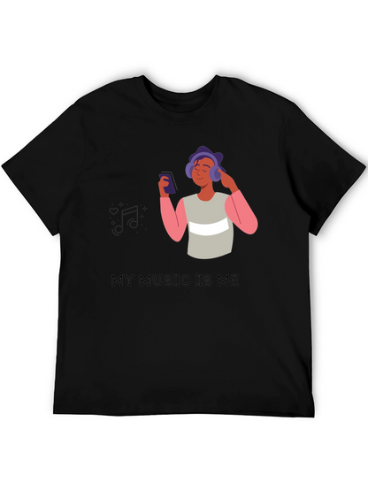 Camiseta Negra My Music Is Me