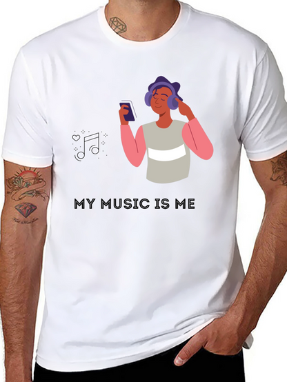 Camiseta Negra My Music Is Me