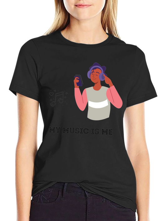 Camiseta Negra My Music Is Me