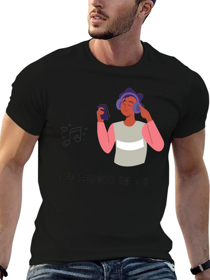 Camiseta Negra My Music Is Me