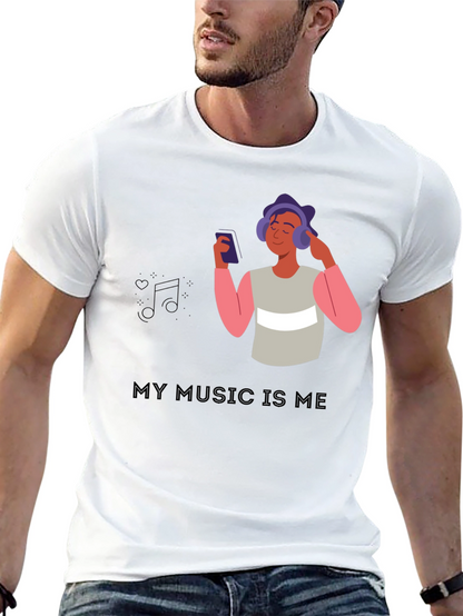 Camiseta Negra My Music Is Me
