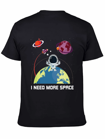 Camiseta Necesito Más Espacio - Diseño Espacial