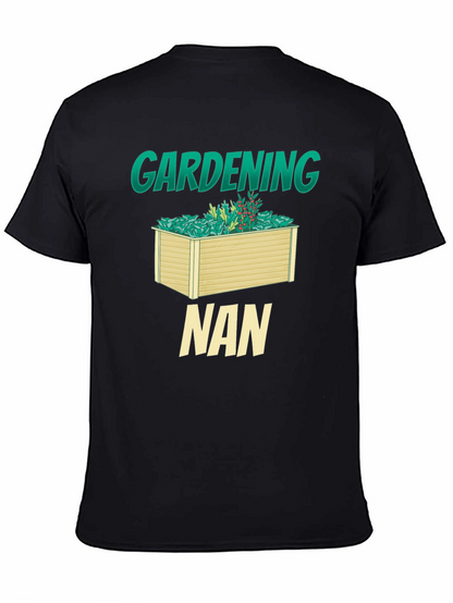 Camiseta Negra Jardinería Nan