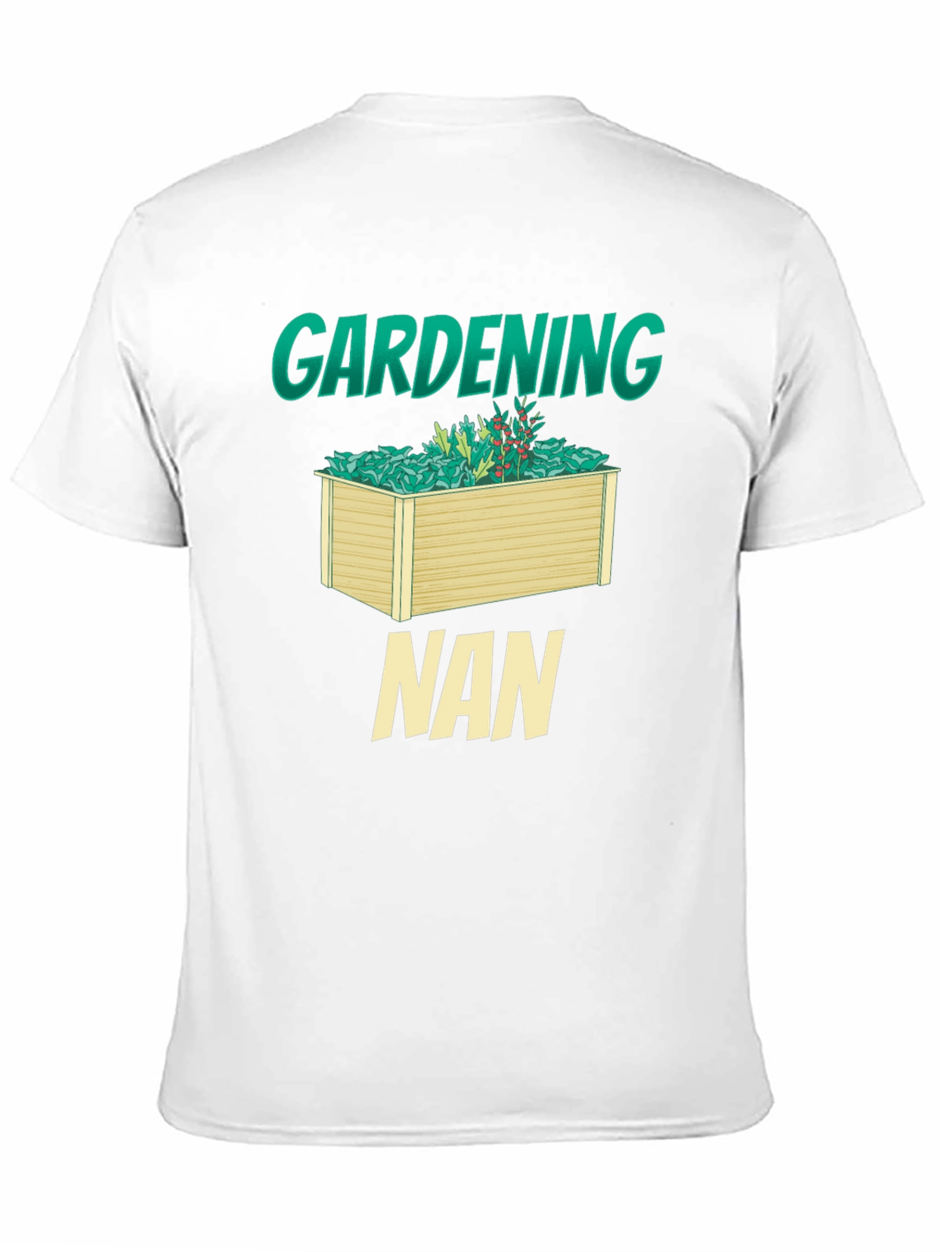 Camiseta Negra Jardinería Nan