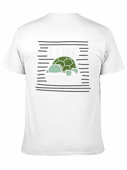 Camiseta Negra Me Gustan las Tortugas