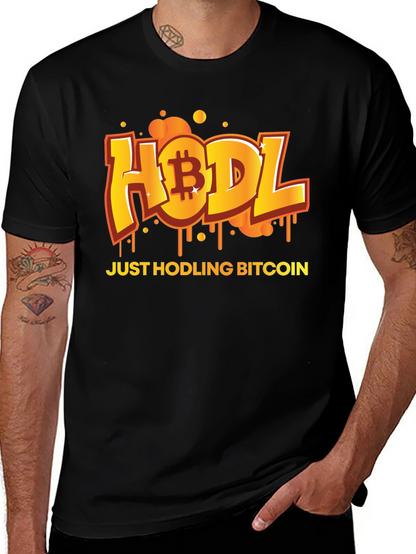Camiseta Bitcoin HODL - Invierte y conserva!