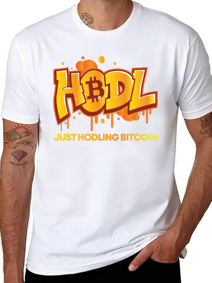 Camiseta Bitcoin HODL - Invierte y conserva!