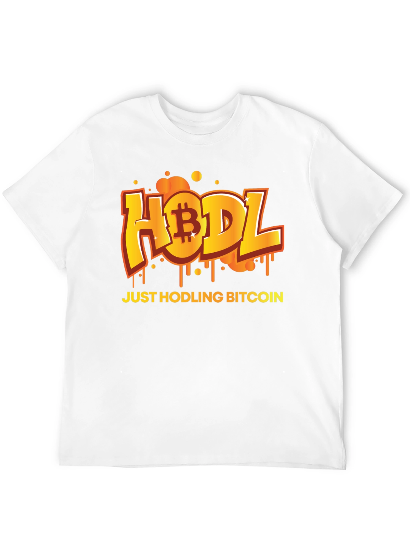Camiseta Bitcoin HODL - Invierte y conserva!