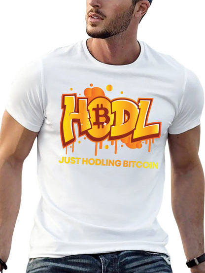 Camiseta Bitcoin HODL - Invierte y conserva!