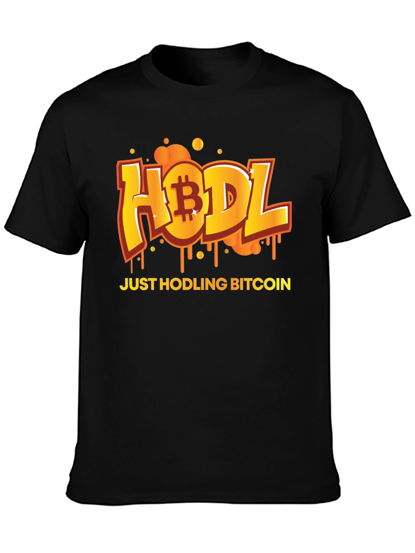 Camiseta Bitcoin HODL - Invierte y conserva!
