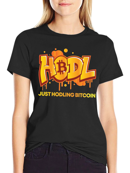 Camiseta Bitcoin HODL - Invierte y conserva!